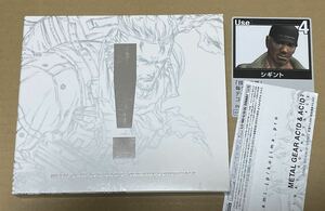 送料込 METAL GEAR ACID & ACID2 ORIGINAL SOUNDTRACK CD2枚組 / Metal Gear Ac!d & Ac!d / GFCA36