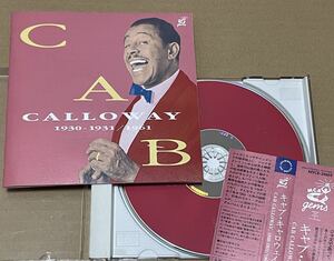 送料込 Cab Calloway - 1930-1931/1961 国内盤CD / キャブ・キャロウェイ / MVCE24059