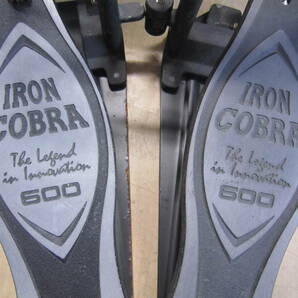 ☆TAMA タマ ツインペダル IRON COBRA 600 ケース付き 中古の画像3