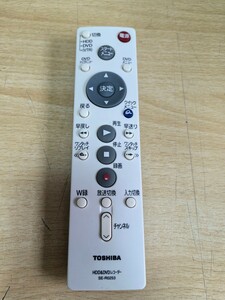 TOSHIBA 東芝 HDD&DVDレコーダーリモコン　SE-R0253　全ボタン発光OK　現状販売