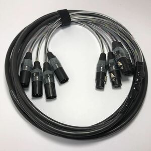  multi cable 4ch 20m Canare CANARE MR202 NC3FXX-B NC3MXX-B
