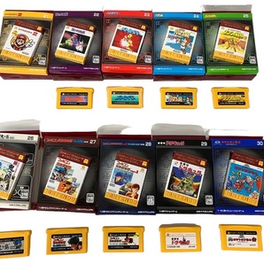 お04-074//【現状品】20周年記念 ファミコンミニコレクション ゲームボーイアドバンス 非売品 ソフト欠品有 任天堂 Vol1,2の画像10