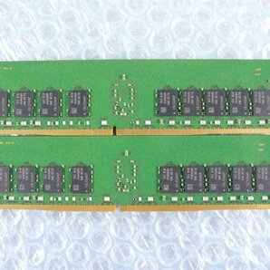 1PRZ // 8GB 2枚セット計16GB DDR4 21300 PC4-2666V-RC2 Registered RDIMM M393A1G40EB2-CTD6Q S26361-F4026-L208//Fujitsu RX2530 M4 取外の画像4