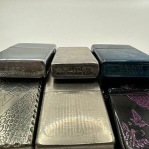 ZIPPO まとめ売り6点 オイルライター 火花確認済 喫煙具 の画像3