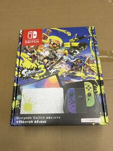 新品 未使用 任天堂 Nintendo Switch (有機ELモデル) スプラトゥーン 3 エディション スイッチ　