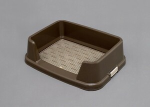  new goods @ training dog toilet TRT-650 Brown [ pet accessories toilet sanitation ]