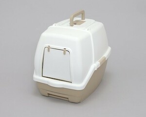  new goods @1 week room arrangement change ... cat toilet TIO-530FT white / beige 