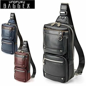 新品＠【BAGGEX】バジェックス　ギャラン　ワンショルダーバッグL　13-6101/ブラック