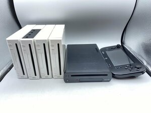 ジャンク/Wii/WiiU/本体/ゲームパッド/通電確認/ニンテンドー/現状品/5点