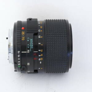 【完動品】MINOLTA NEW X-700 ブラック MD ZOOM 35-70mm F3.5 レンズ付き フィルムカメラ 一眼レフ MF シャッター〇 露出計〇 の画像10