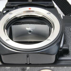 【完動品】MINOLTA NEW X-700 ブラック MD ZOOM 35-70mm F3.5 レンズ付き フィルムカメラ 一眼レフ MF シャッター〇 露出計〇 の画像6