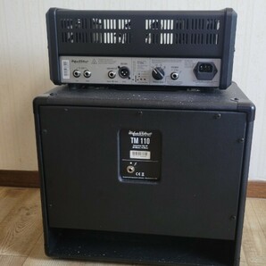 【中古】ヒュースアンドケトナー Hughes & Kettner TubeMeister18 head TM110 ギターアンプ セットの画像2