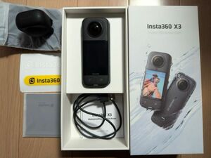 『値下げ中』Insta360 X3 360度カメラ レンズ傷なし　おまけ付き