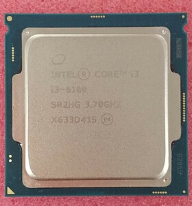 CPU 89 piece set Intel Core i3-6100 3.70GHz SR2HG i3 no. 6 generation processor used operation verification settled control number :C147