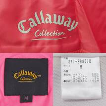 Callaway collection◆レインウェア Mサイズ スポーツウェア 雨具 雨天 ゴルフ キャロウェイコレクション_画像8