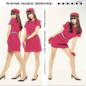 wink music service Fantastic Girl アナログ レコード 7inc 新品