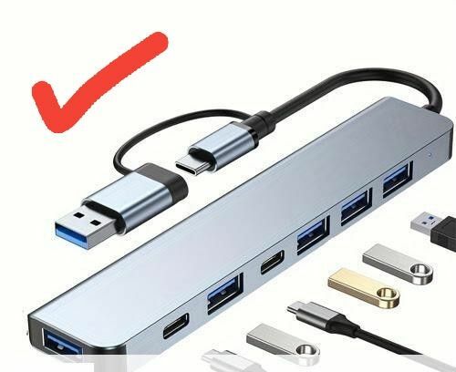 Type-C 高速 USB 3.0 /2.0ハブ