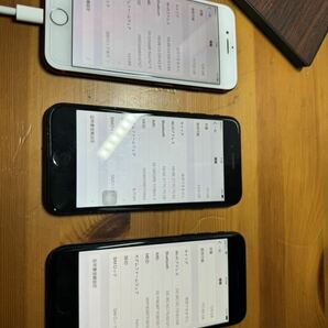 iPhone7 ジャンク 3台セット まとめ売り 128GB2台 32GB1台の画像3