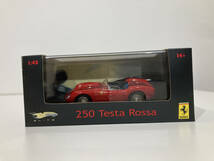 Hot WHeeLs ELITE FERRARI 250Testa Rossa ホットウィール エリート フェラーリ ミニカー モデルカー 1/43_画像1