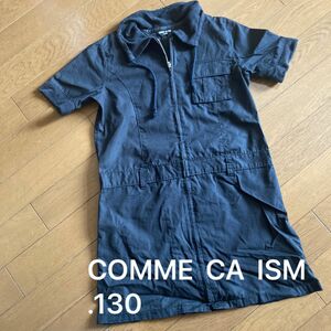 COMME CA ISM 130サイズ　オールインワン ツナギ　　ワンピース