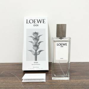 ★LOEWE 001 MAN ロエベ マン 50ml Eau de Parfum オードゥ パルファン 香水 箱有 管5838