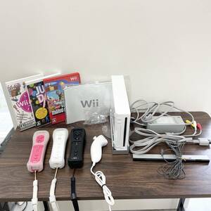 ★Wiiセット★RVL-001 ACアダプター RVL-002 コントローラー リモコン ジャケット ヌンチャク ソフト Nintendo 任天堂 管5937