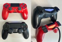 3791-02★動作確認済★PlayStation4 プレイステーション4 モデル：CUH-1200A 500GB PS4本体　◆コントローラー2点 ゲームソフト4本つき♪★_画像4