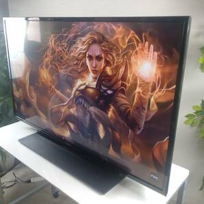 3480-02★通電確認済★Panasonic パナソニック IPS×LED 43V型 新ワイドインテリジェントテレビ番組表 液晶テレビ TH-43GR770 2020年製 の画像2