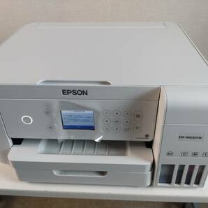 3524-91★印字動作確認済み★2020年製 EPSON エプソン インクジェットプリンター 複合機 A4 エコタンク搭載 カラープリント EW-M630TW★の画像2