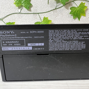 3557-02★動作確認済★ SONY PS2 play station2  プレステ2 SCPH-30000 ブラック /コントローラー・ソフト 5点つき★の画像4