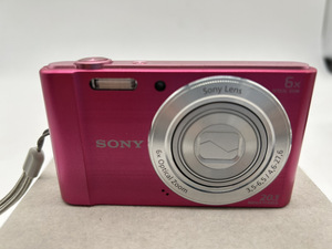 3788-02★動作確認済★SONY ソニー DSC-W810-P Cyber-shot 6×Optical Zoom コンパクトデジタルカメラ ピンク ★