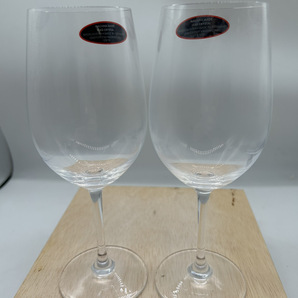 3531-01★極美品★リーデル /RIEDEL ヴィノム/ビノム 大吟醸 ペア【木箱入り】 ペア 0416/75-2 日本酒 グラス ペアセット★の画像4