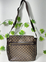 3758-03★シリアル：SP007あり★LOUIS VUITTON ルイ・ヴィトン ダミエ バスティーユ ショルダーバッグ メッセンジャーバッグ ★_画像2