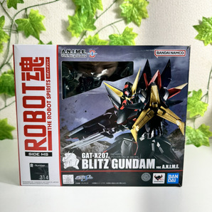 3799-01★ロボット魂 BLITZ GUNDAM ブリッツ ガンダム Ver.A.N.I.M.E GAT-X207 / ガンダムフィギュア  2点おまとめ★の画像7