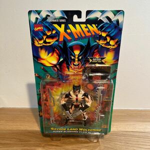 MARVEL/ X-MEN 【SAVAGE LAND WOLVERINE】フィギュア マーベルコミックス　エックスメン　アメコミ　トイビズ TOYBIZ 1996年