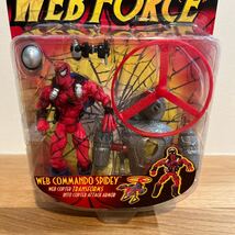 MARVEL/ SPIDER-MAN/ WEB FORCE【WEB COMMANDO SPIDEY】フィギュア マーベルコミックス スパイダーマン　アメコミ トイビズ TOYBIZ _画像2