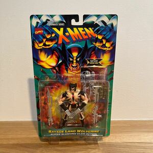 MARVEL/ X-MEN【SAVAGE LAND WOLVERINE】フィギュア　マーベルコミックス　エックスメン　アメコミ　トイビズ TOYBIZ