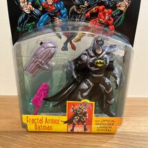 DC / TOTAL JUSTICE 【Fractal Armor Batman】フィギュア トータルジャスティス アメコミ バットマン　Kenner ケナー _画像2