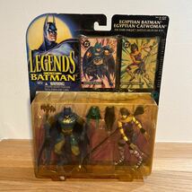 DC/ LEGENDS OF BATMAN【EGYPTIAN BATMAN/ EGYPTIAN CATWOMAN】フィギュア バットマン キャットウーマン　アメコミ ケナー Kenner 1995年_画像1