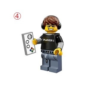 △LEGO（レゴ)△ミニフィギュアシリーズ12△ ④ビデオゲーム好きな男