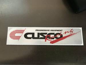 ■■■送料無料 即納 即決 レア商品 正規品 クスコ CUSCO メタルステッカー 大きさ 136mmX30mm②