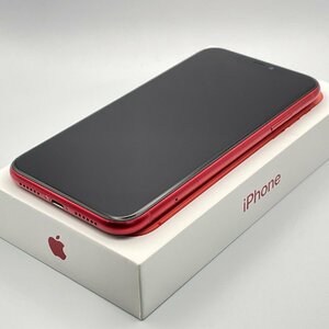 中古品 Apple アップル iPhone 11 128GB (PRODUCT)RED SIMロック解除済み SIMフリー