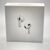 未開封品 Apple アップル MPNY3J/A AirPods ( 3rd generation ) A2565 A2564 A2897 エアーポッズ AirPods 第3世代 Lightning充電ケース_画像1