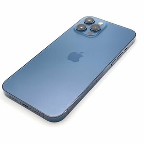 中古品 Apple アップル iPhone 12 Pro Max 128GB パシフィックブルー SIMロックなし SIMフリー iPhone12ProMax128GB 1円 から 売り切りの画像2