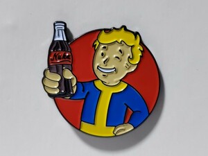 【フォールアウト/fallout】ヌカコーラ×ヴォルトボーイゲーマーピンバッジ、ゲームピンズ