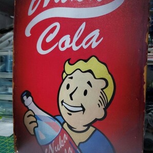 【フォールアウト/fallout】ヴォルトボーイ看板、メタルサインボードの画像2