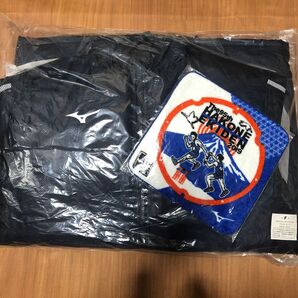 非売品 オリジナルベンチコート(Fサイズ・2024年) ミズノ製 ハンカチ(2019年) 読売新聞 第100回 箱根駅伝 未開封品