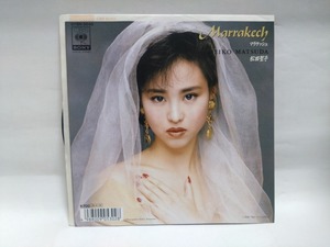 即決☆マラケッシュ☆Narrakesh☆松田聖子☆CBS SONY☆EPレコード☆7inch☆ジャンク品扱い☆送料140