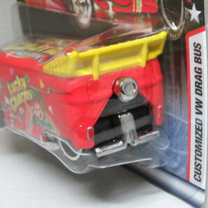 Customized VW Drag Bus Lucky Charms ワーゲンバス GENERAL MILLS限定 Hot Wheels MATTELの画像5