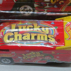 Customized VW Drag Bus Lucky Charms ワーゲンバス GENERAL MILLS限定 Hot Wheels MATTELの画像3